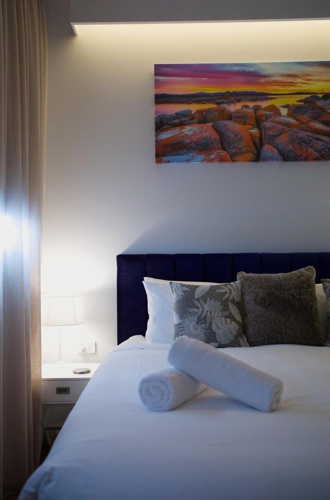 סט הלנס Bay Of Fires Apartments - Town Centre מראה חיצוני תמונה